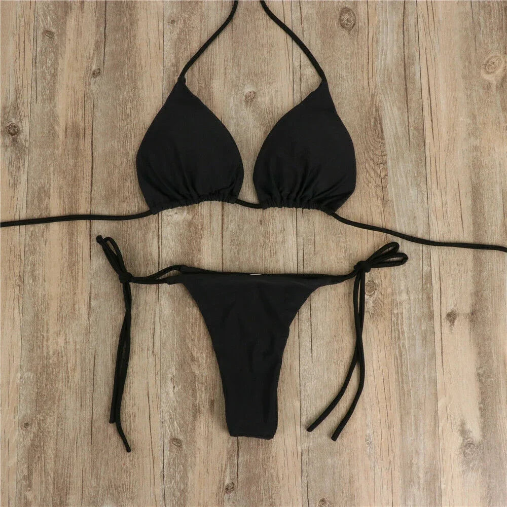 Thong Bikini Set