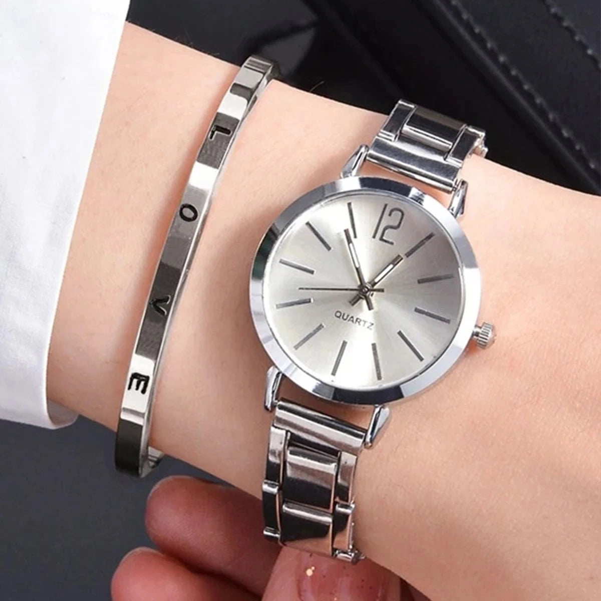 Timeless Charm Watch & Bracelet Duo