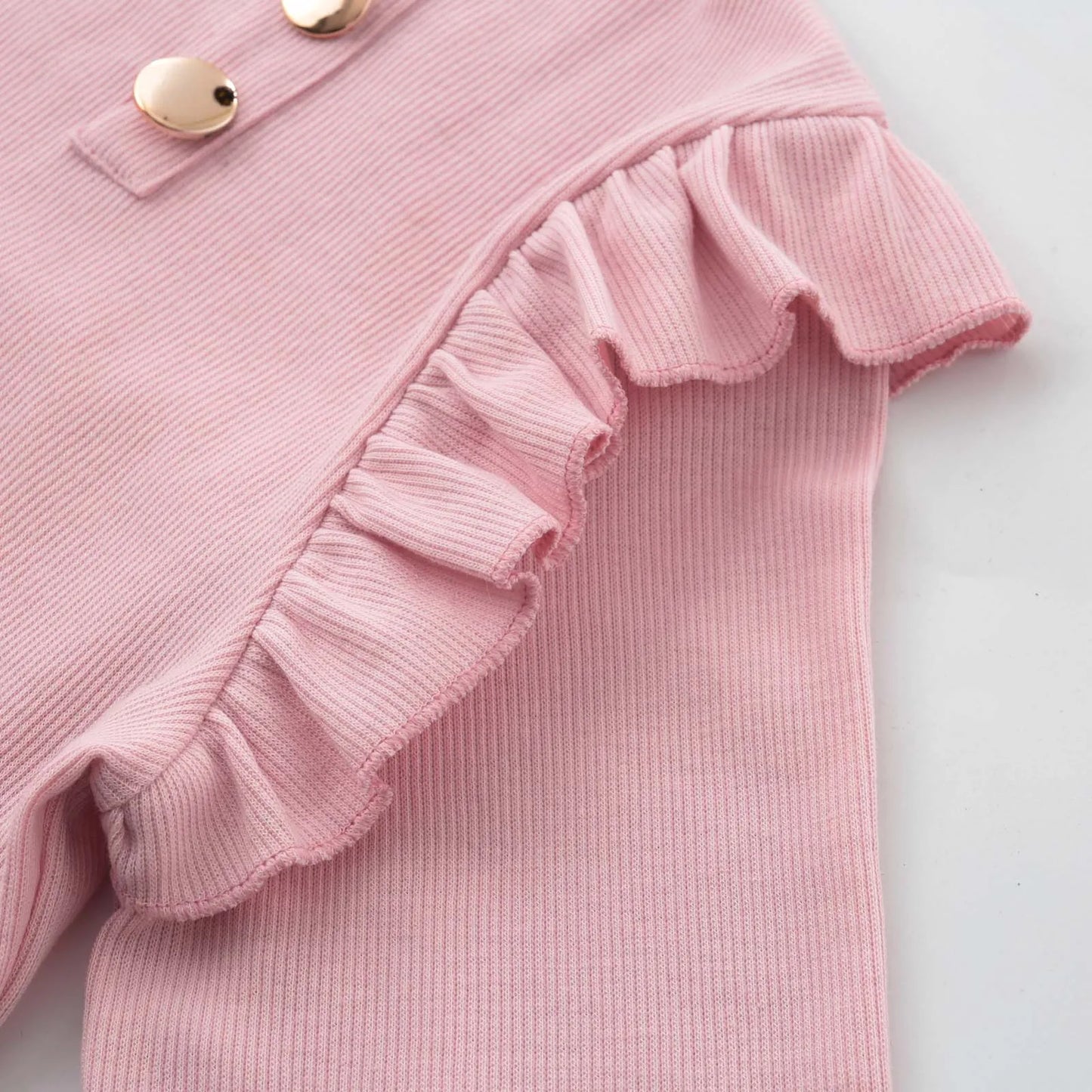 Camisas de lino para mujer, blusa ajustada con botones y mangas largas con volantes