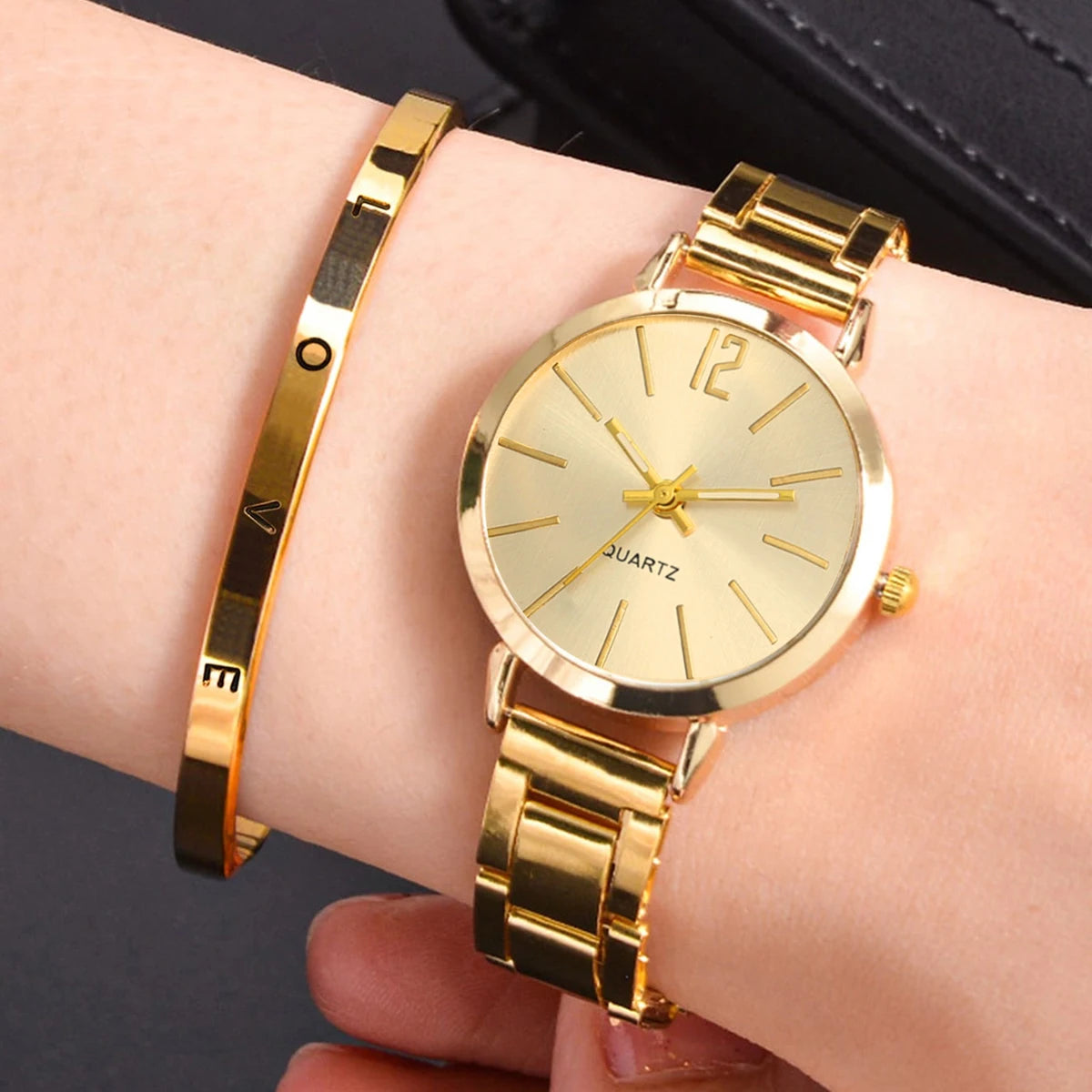 Timeless Charm Watch & Bracelet Duo