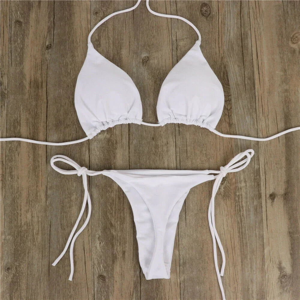 Thong Bikini Set