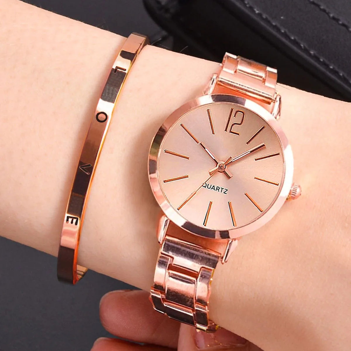 Timeless Charm Watch & Bracelet Duo